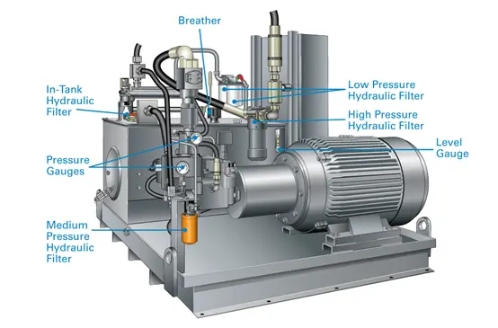 Excavator Hydraulic Filter Element 0706301100 Sh56151 H5610 P557380